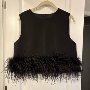 Black boutique top